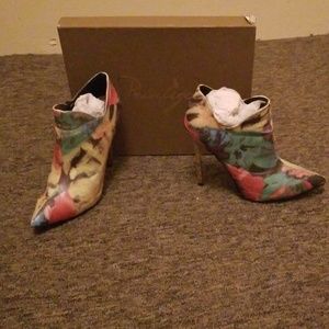 Multicolored Booties